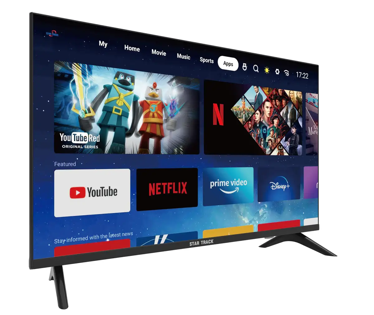 Vue alternative 1 - TV 65 Smart Android 