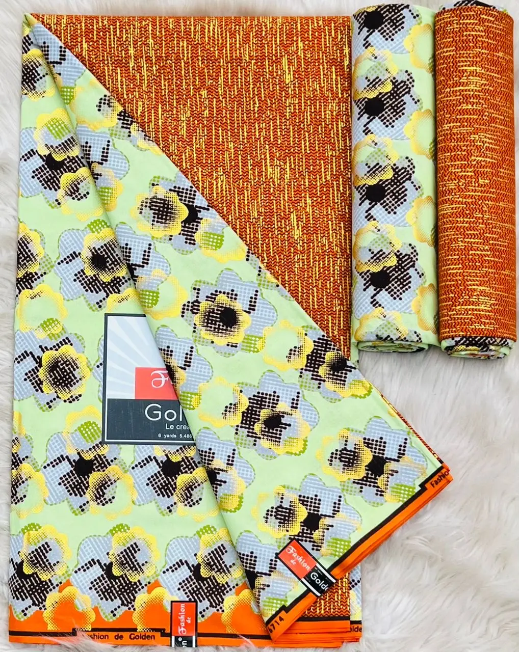 Vue alternative 1 - Wodine tissus 3 mètres multicolores 