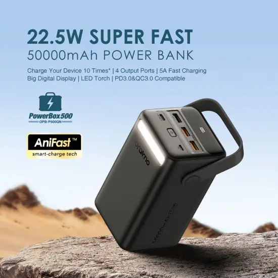 Vue alternative 1 - Power bank Oraimo - OPB-P500QN - 50000mAh