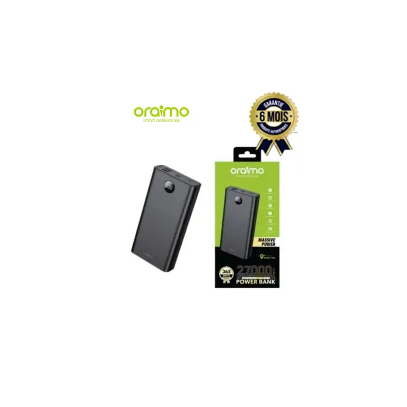 Vue alternative 4 - Oraimo PowerBank Oraimo - 40000 MAh