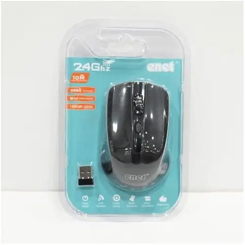 Vue alternative 3 - "Enet souris sans fil - souris optique sans fil - souris Bluetooth - récepteur Wi-Fi 2,4 GHz."
