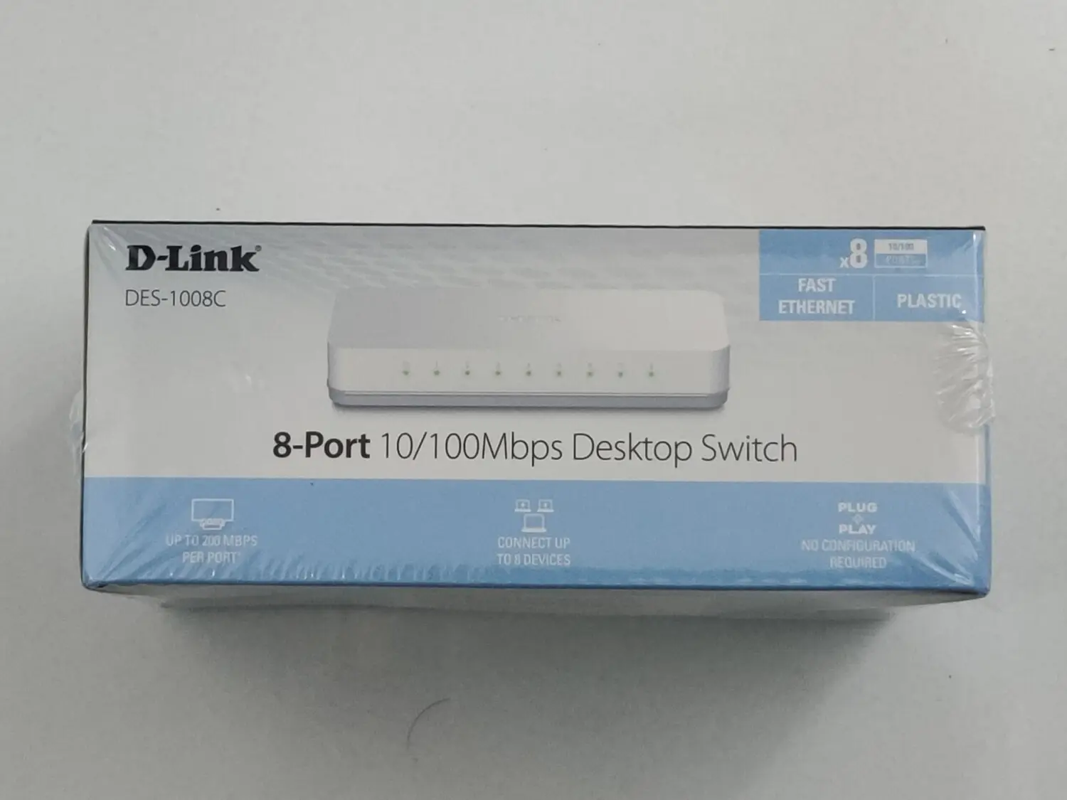 Vue alternative 2 - Switch 8port D link 