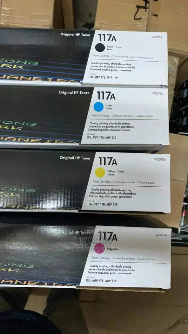 Vue alternative 1 - Cartouche hp color 117A