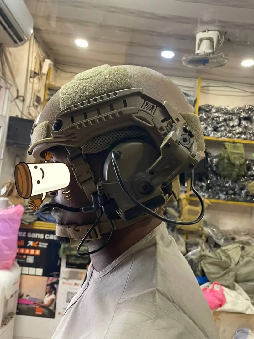 Vue alternative 2 - Casque anti balle 