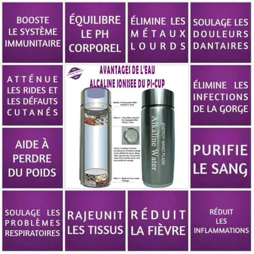 Vue alternative 1 - GOBELET ALCALIN. Longrich
