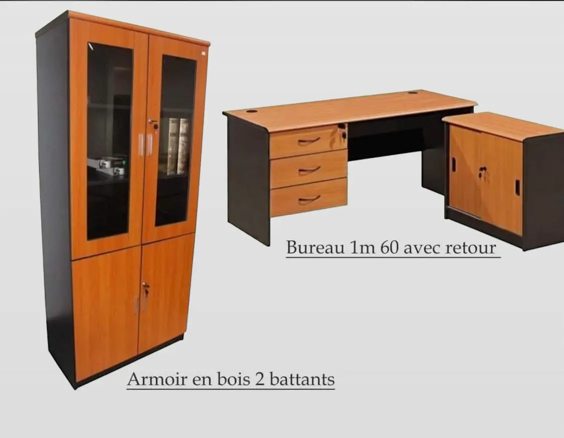 Vue alternative 1 - Armoire 2 battant 