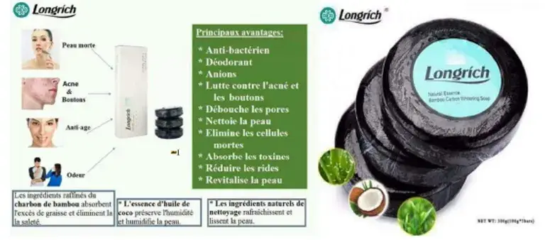 Vue alternative 1 - ?✨ Savon Noir au Charbon de Bambou ✨?