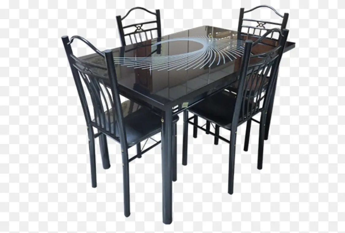 Vue alternative 1 - Table à manger 4 places 