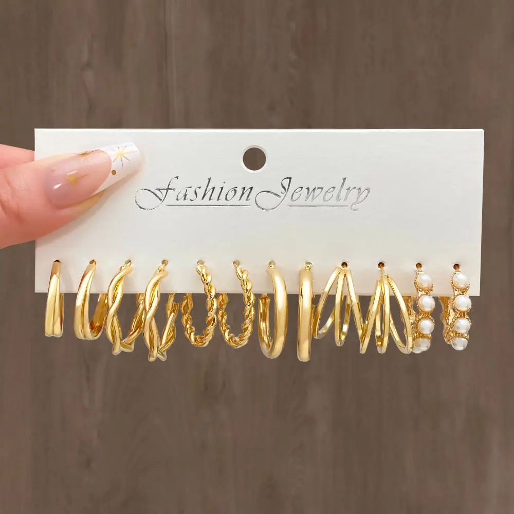 Vue alternative 3 - Boucles d'oreilles 