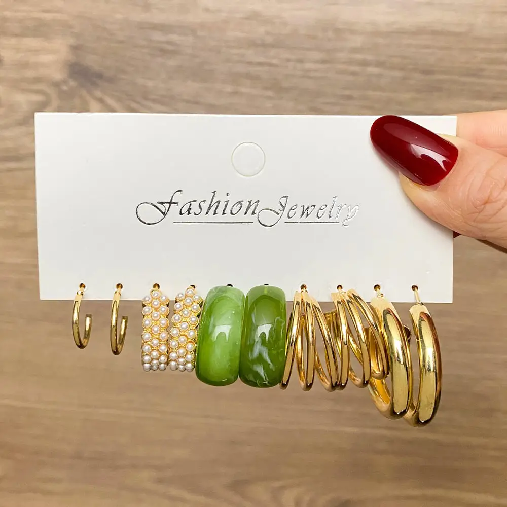 Vue alternative 5 - Boucles d'oreilles 