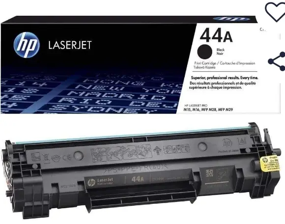 Vue alternative 1 - Cartouche HP lasejet 44A