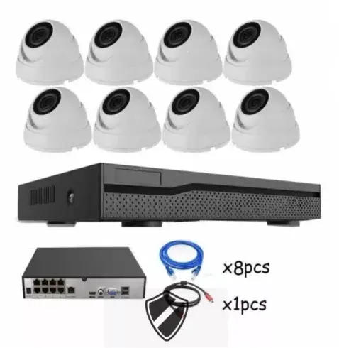 Vue alternative 1 - Caméra de surveillance complète 