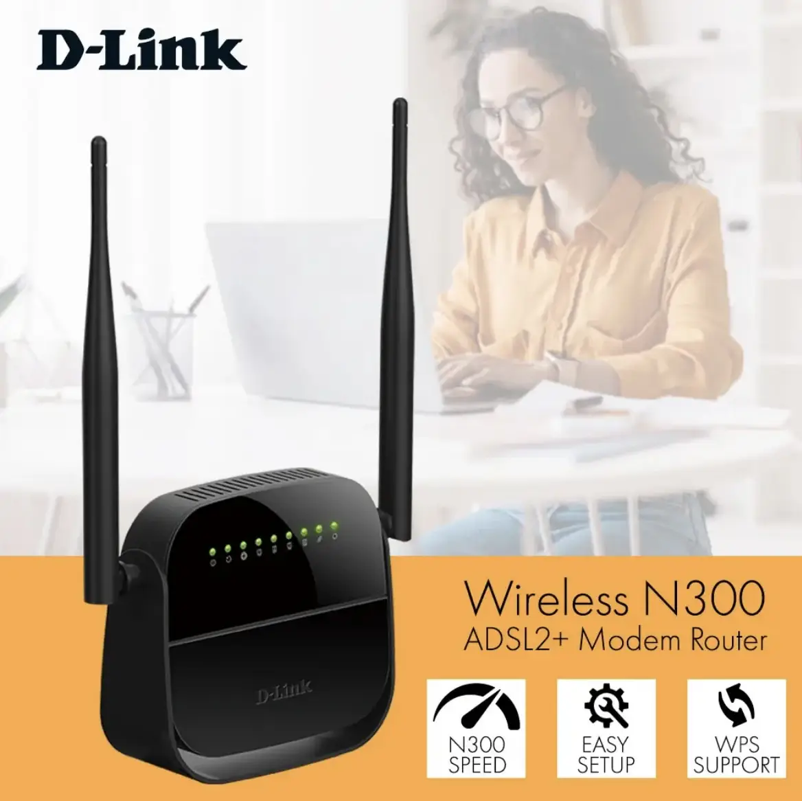 Vue alternative 1 - Router WIFI  D-LINK