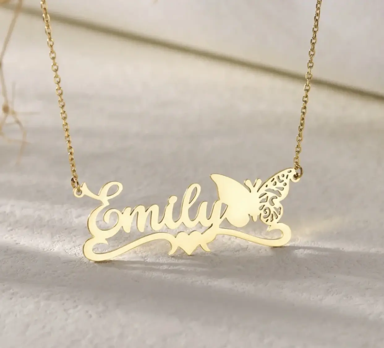 Vue alternative 1 - Collier personnalisé 