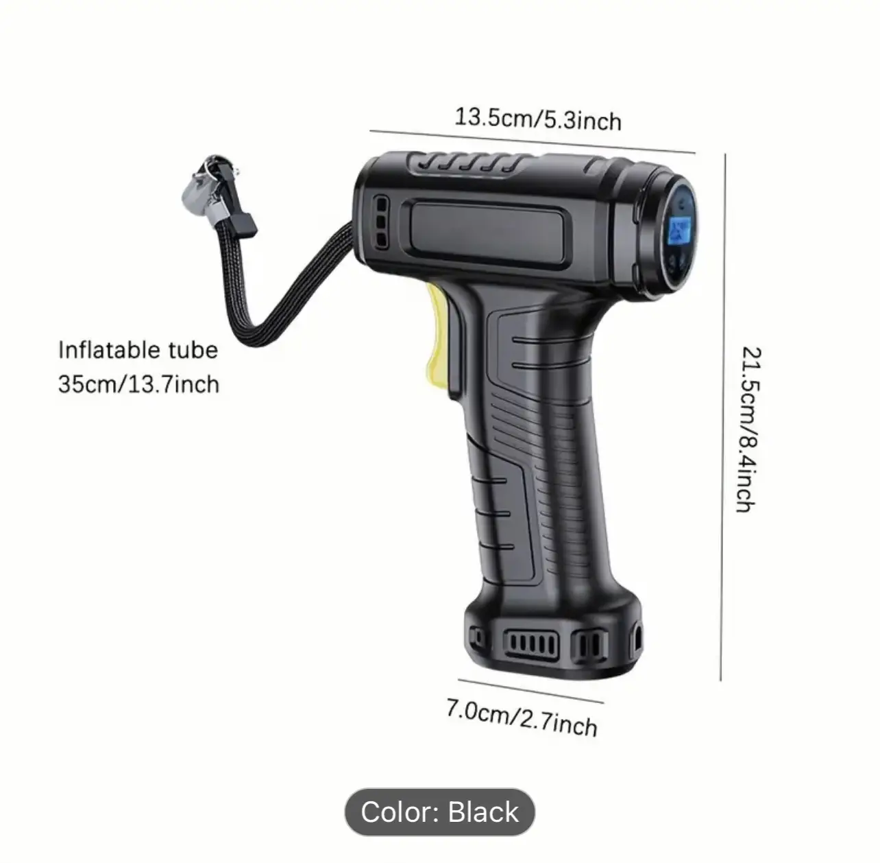 Vue alternative 2 - Compresseur d'air Portable Ultra-rapide 120W,