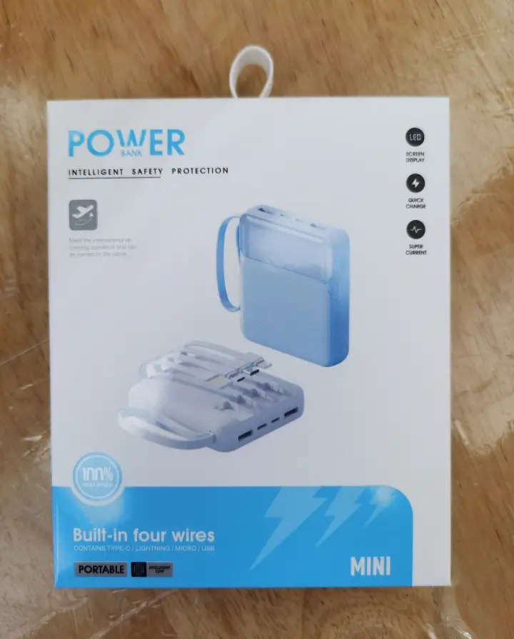 Vue alternative 4 - Power Bank 20000 mAh