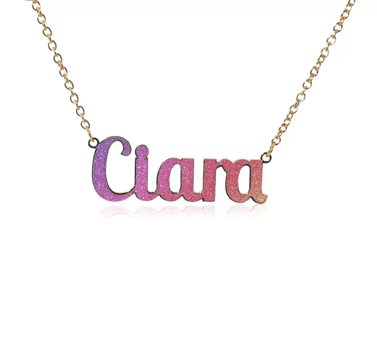 Vue alternative 4 - Collier personnalisé coloré 