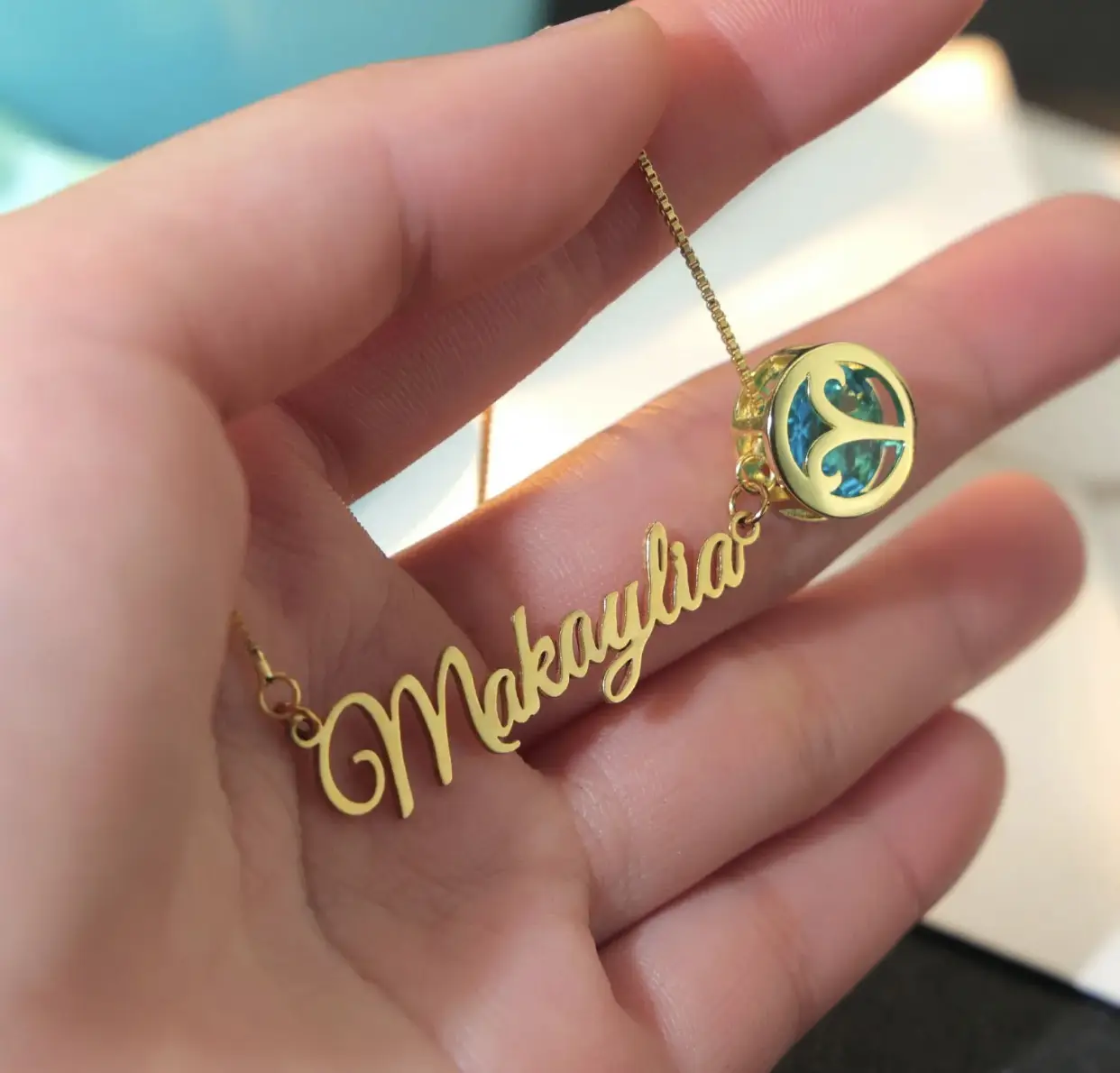 Vue alternative 3 - Collier personnalisé 