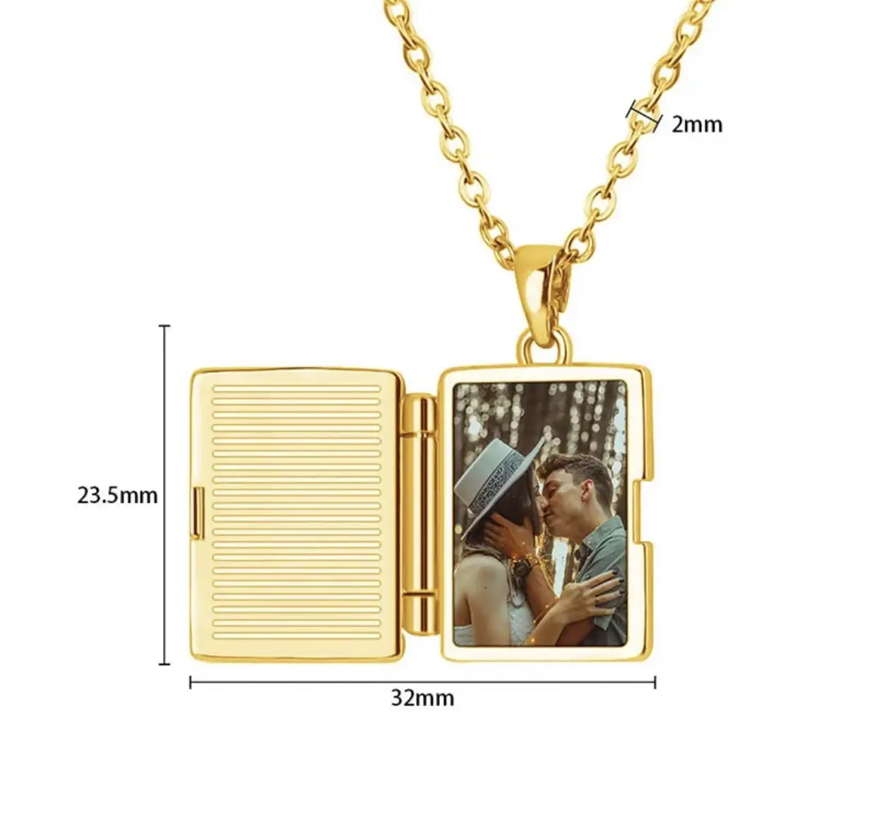 Vue alternative 1 - Collier personnalisé 