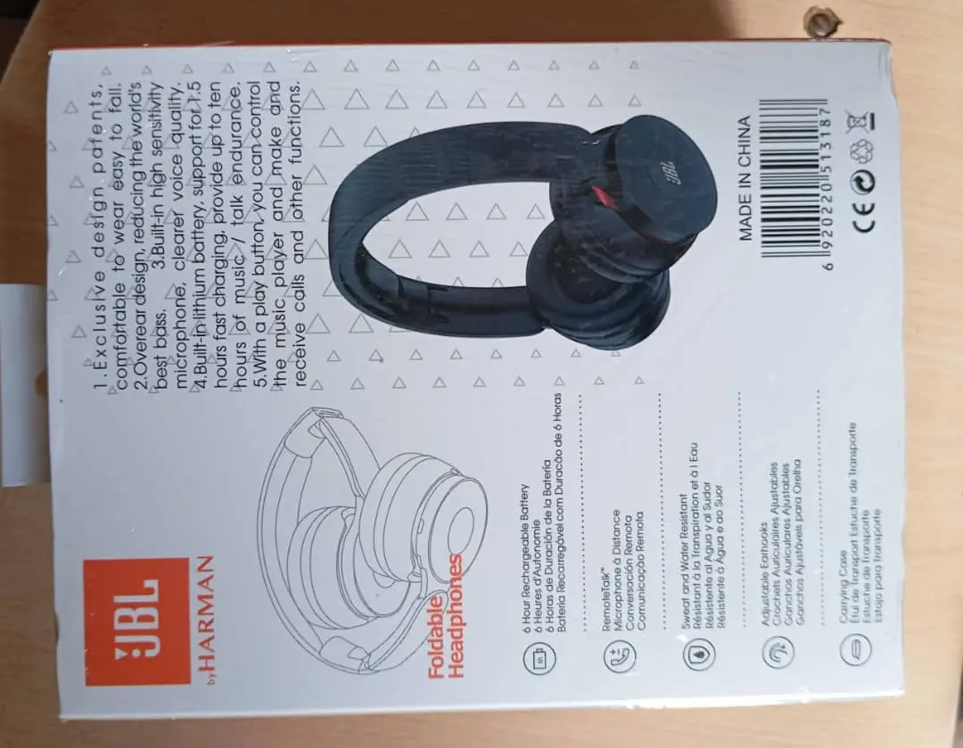 Vue alternative 2 - Casque bluetooth JBL Y68