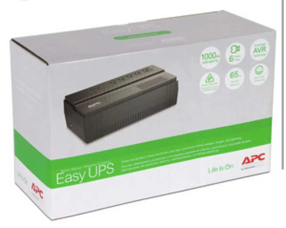 Vue alternative 1 - Onduleur  APC