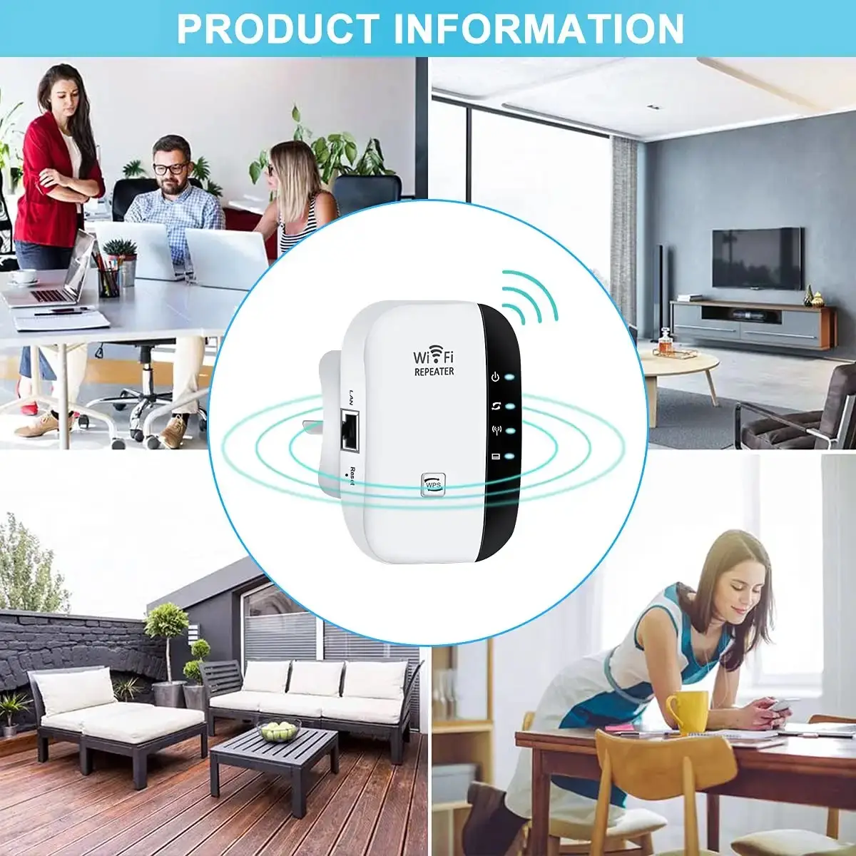 Vue alternative 1 - WiFi extender amplificateur 