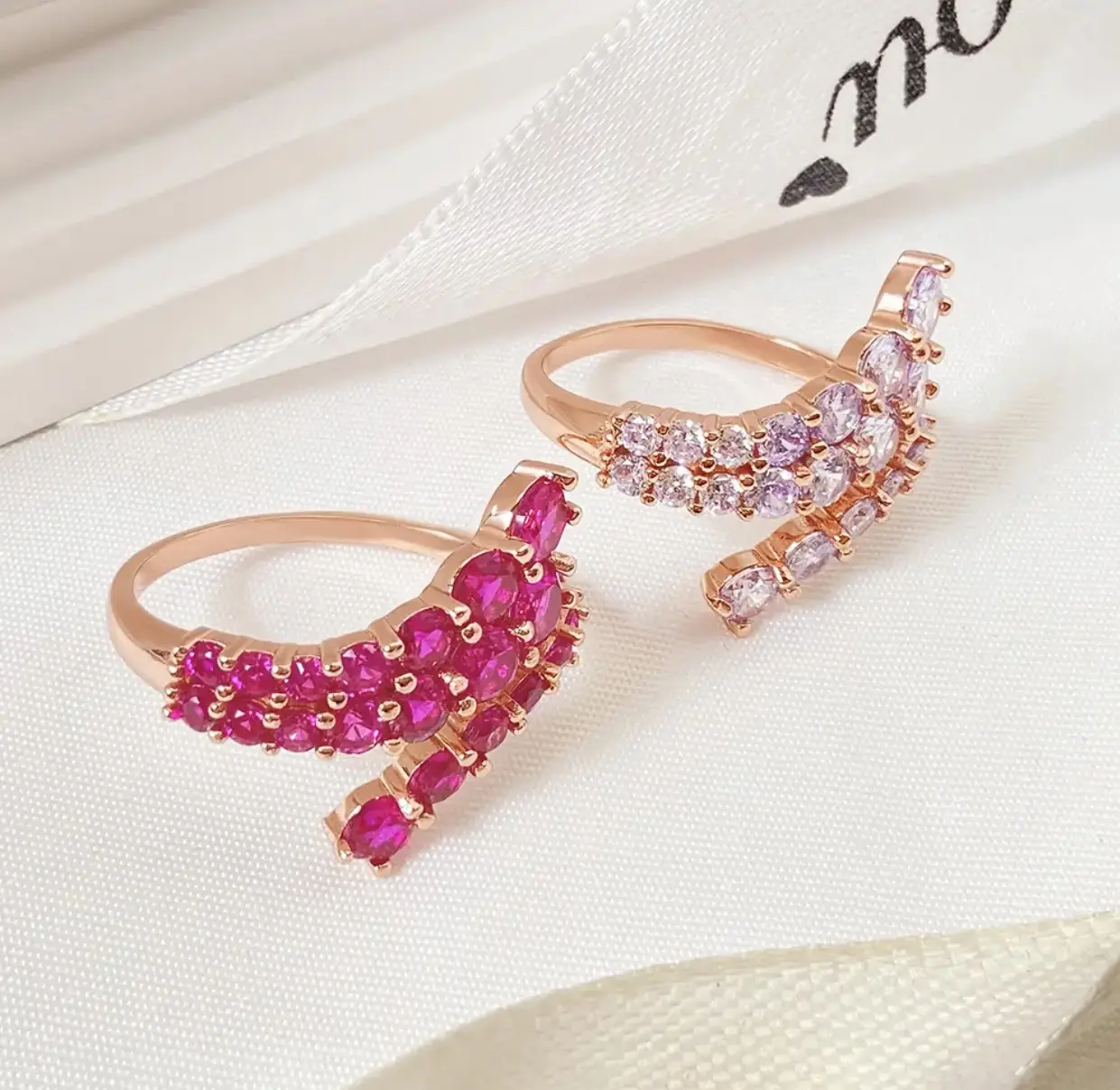 Vue alternative 1 - Bague de fiançailles 