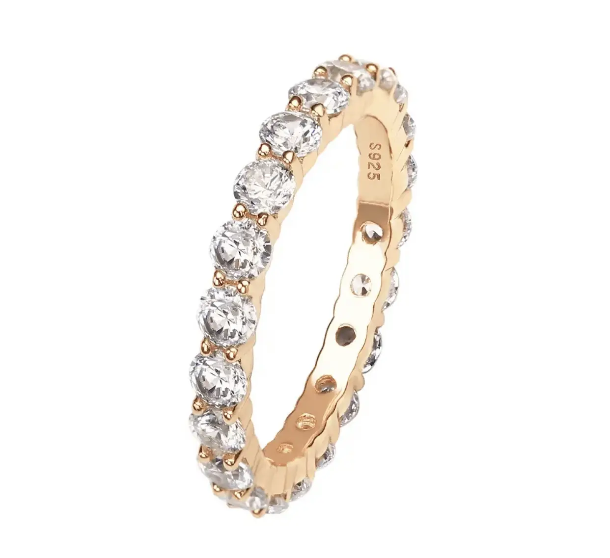 Vue alternative 1 - Bague de fiançailles 