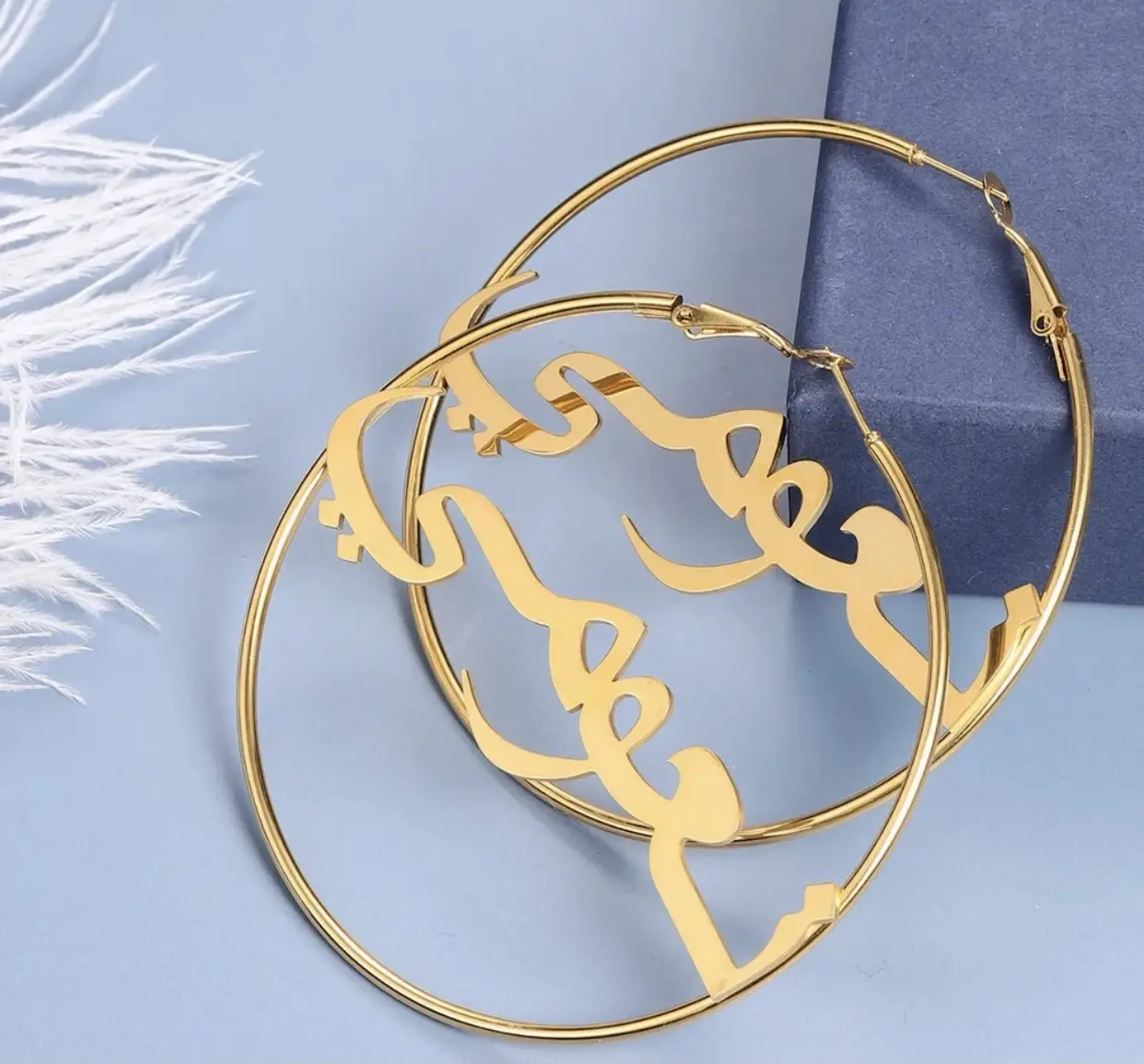 Vue alternative 1 - Boucles d’oreilles personnalisés pour femme 