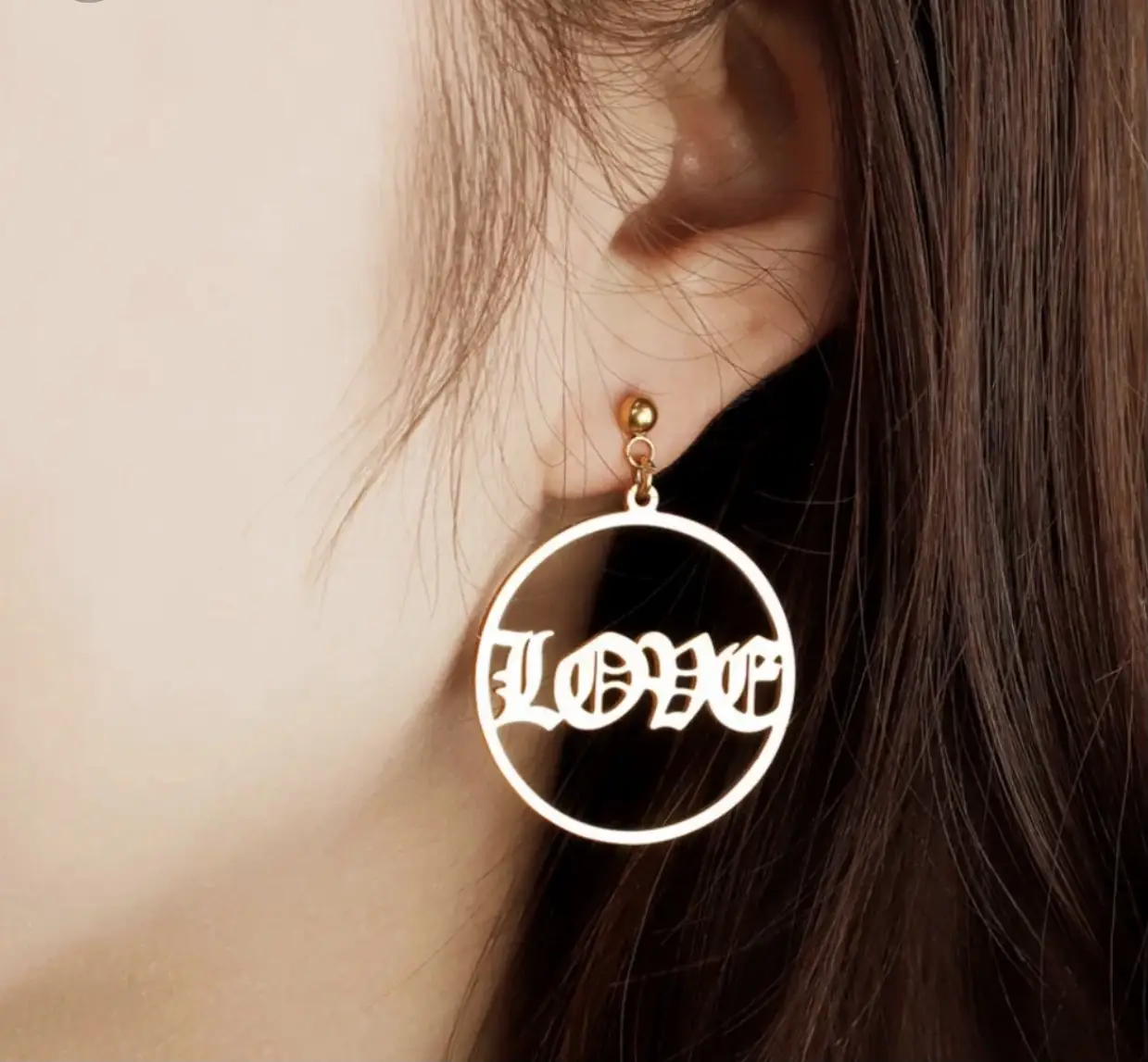 Vue alternative 3 - Boucles d’oreilles personnalisés pour femme 