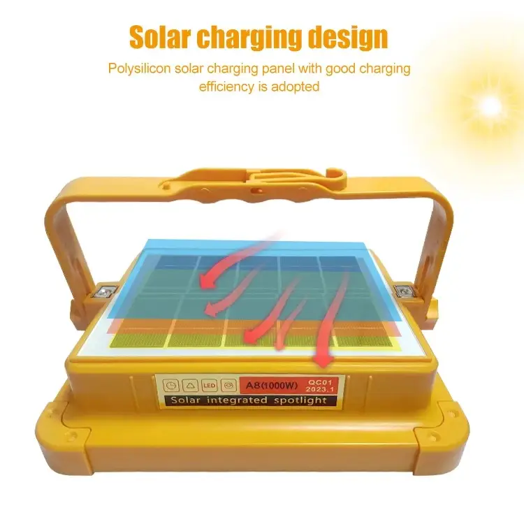 Vue alternative 4 - Lampe solaire portable 