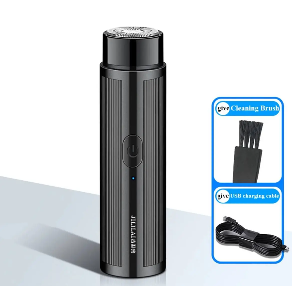 Vue alternative 1 - Mini rasoir électrique portable