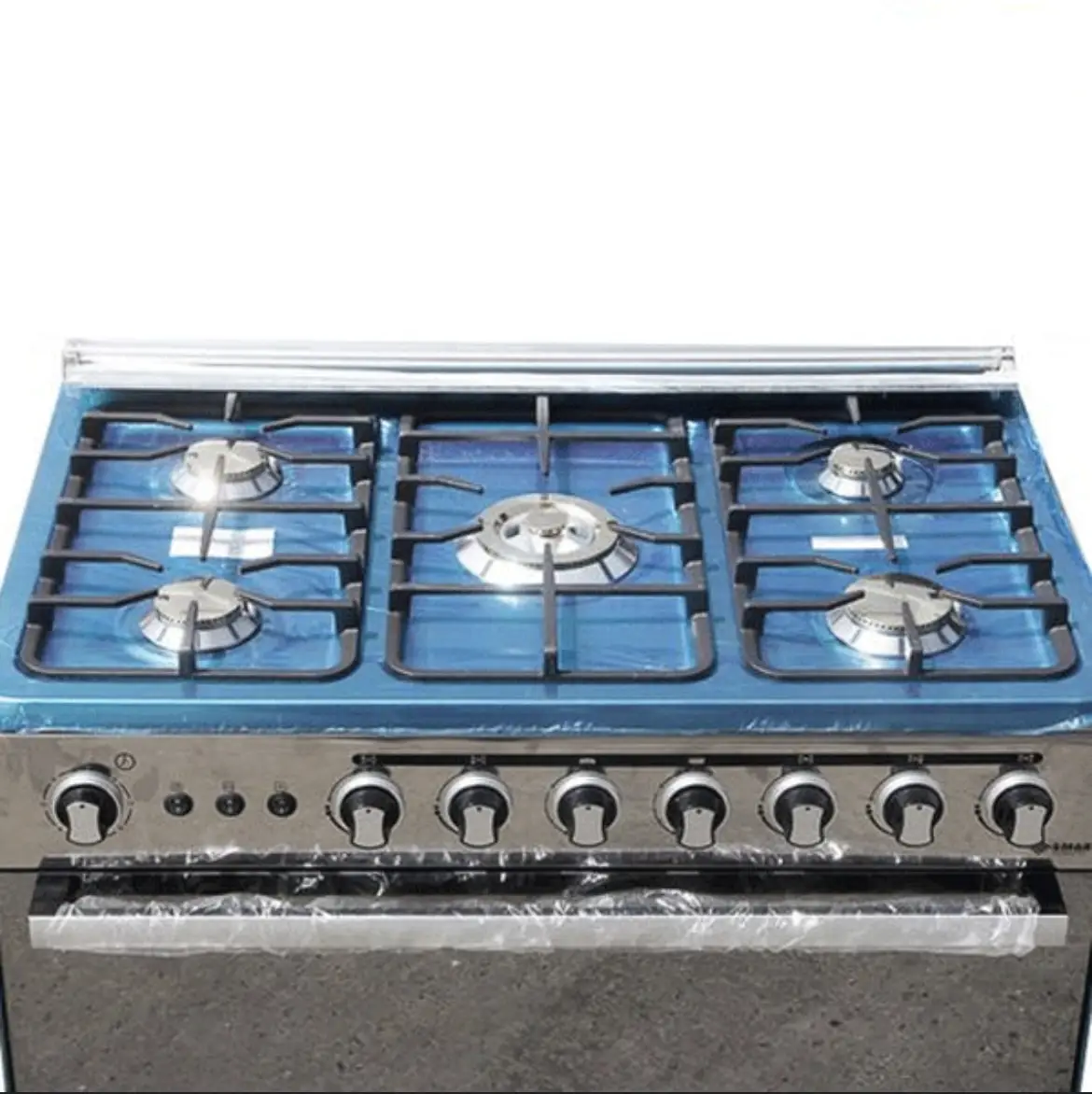 Vue alternative 1 - Cuisinière 5 feux 