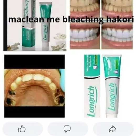 Vue alternative 1 - Pate dentifrices 