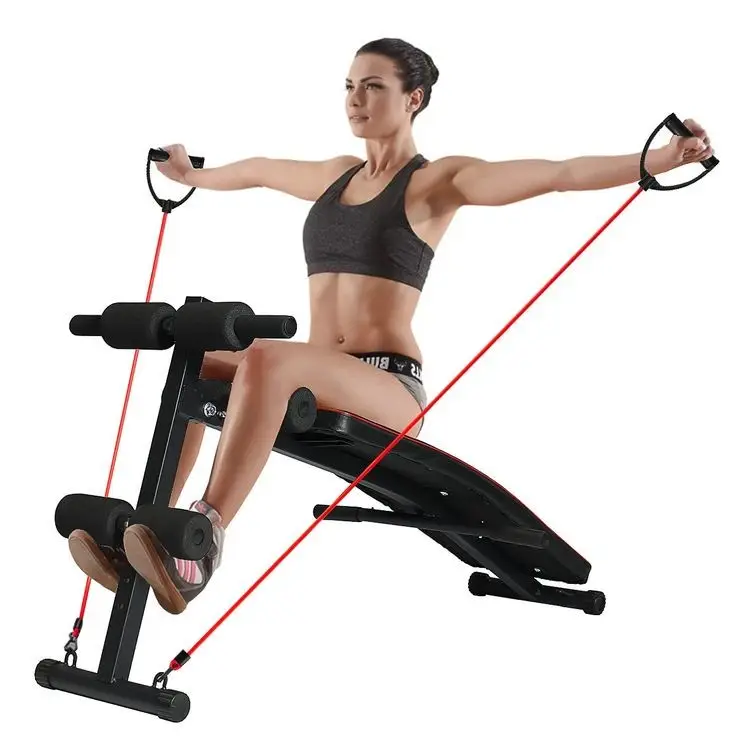 Vue alternative 1 - Banc abdominale
