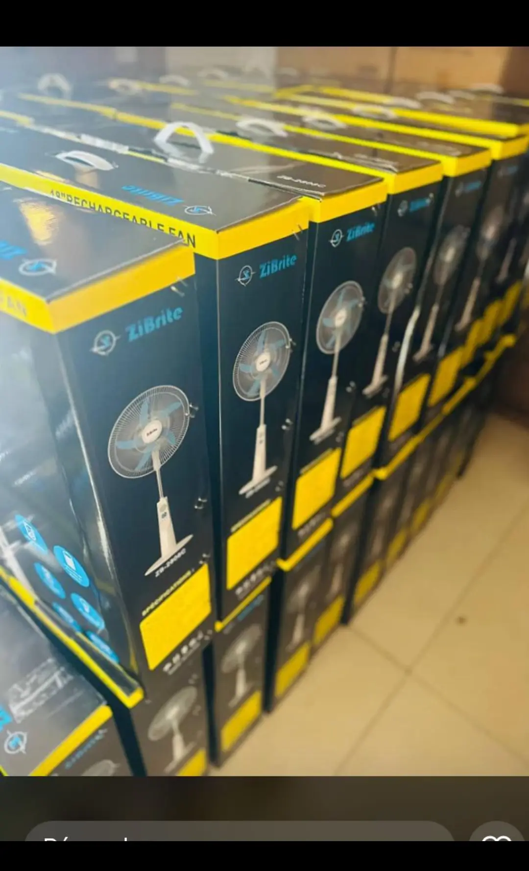 Vue alternative 1 - Ventilateur rechargeable 12h