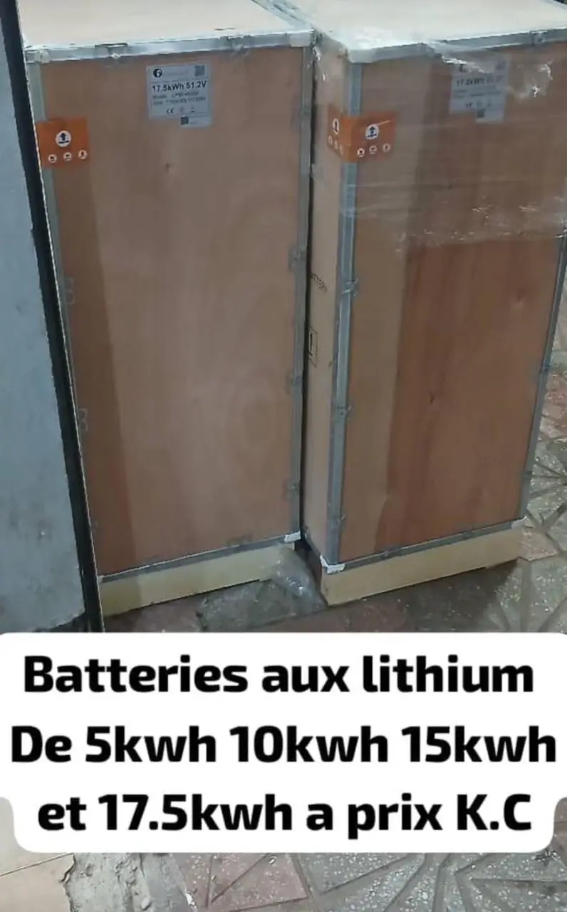 Vue alternative 1 - Batterie lithium 
