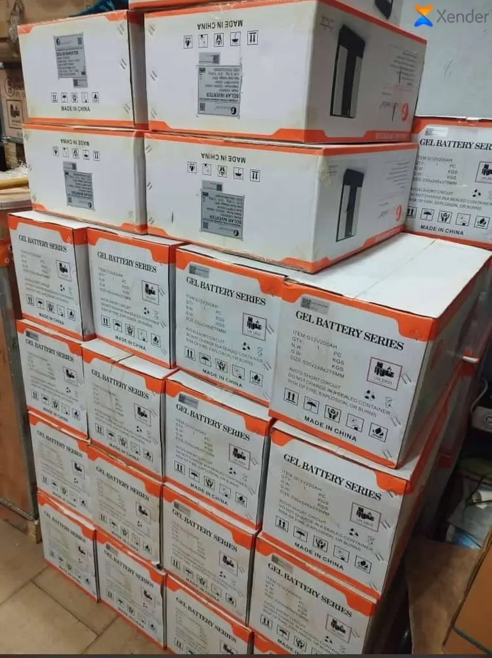 Vue alternative 3 - Batterie lithium 