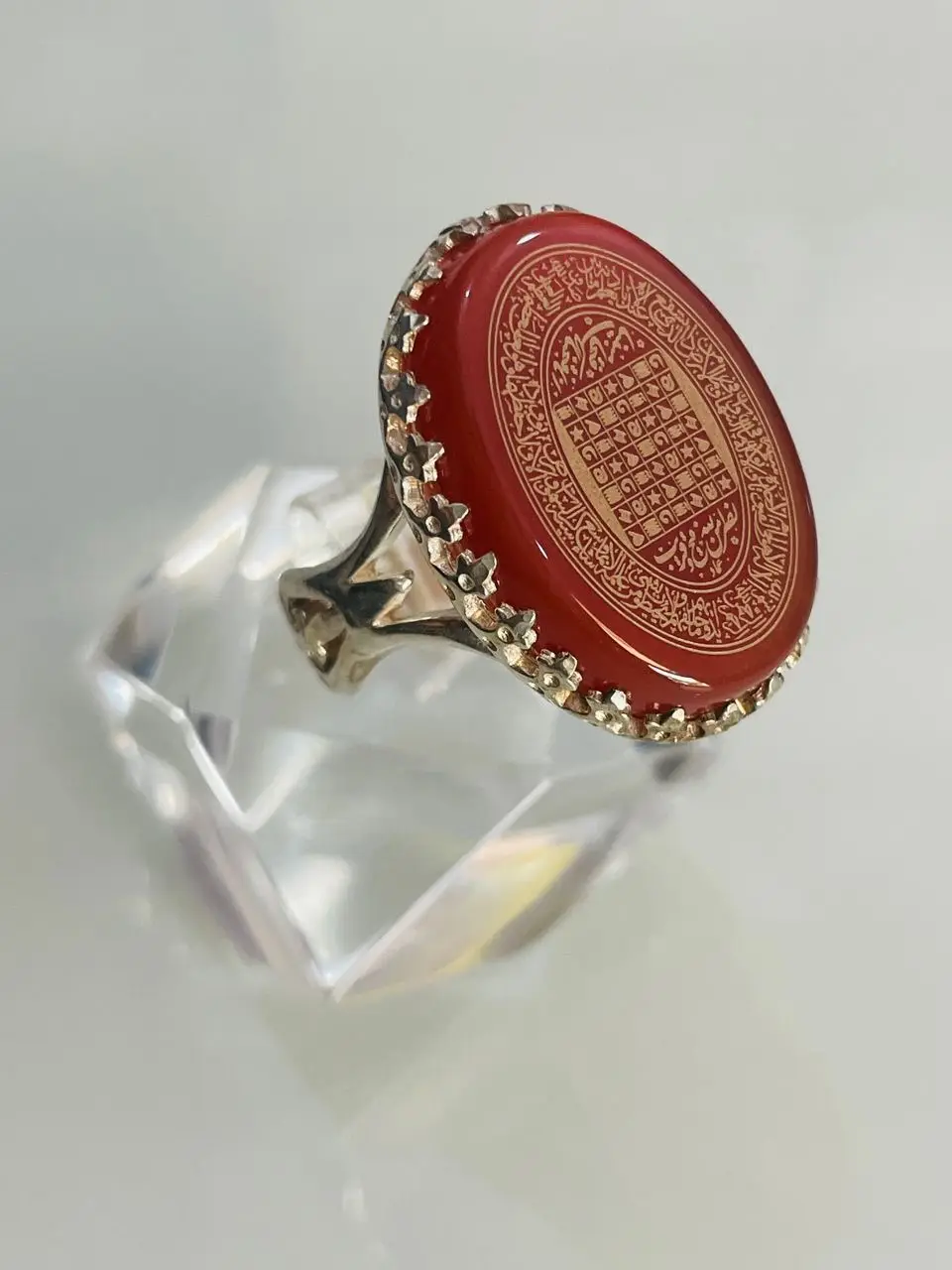 Vue alternative 2 - Bague en argent blanc 