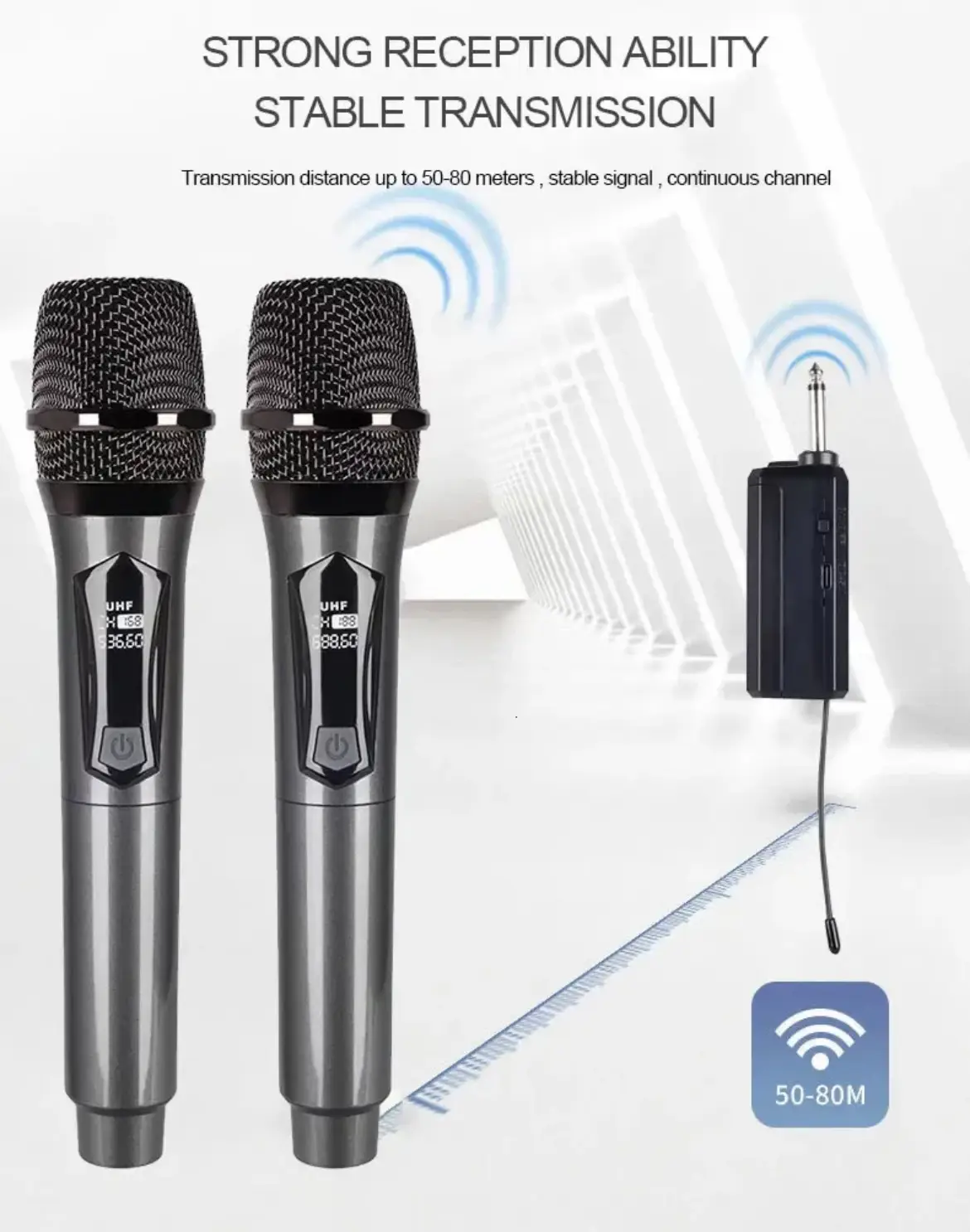 Vue alternative 1 - Microphone  Karaoké Sans Fil