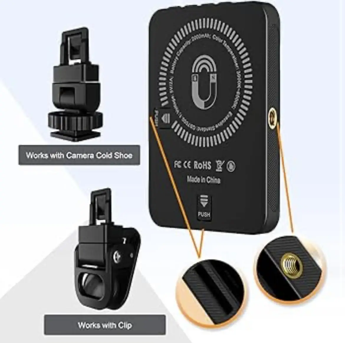 Vue alternative 2 - LED rechargeable 