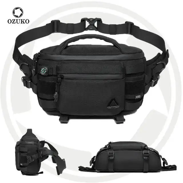 Vue alternative 1 - sac de poitrine étanche pour hommes 