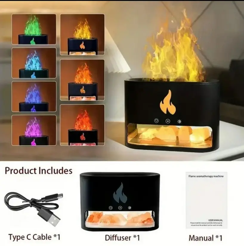 Vue alternative 1 - Diffuseur de flamme