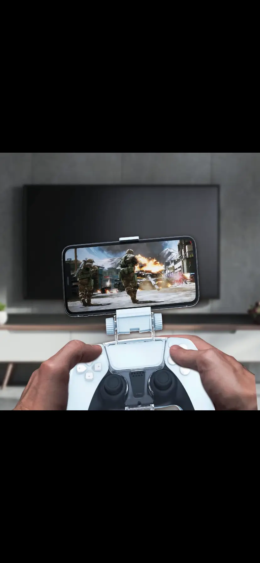 Vue alternative 2 - Support manette PlayStation-Stmartphone 