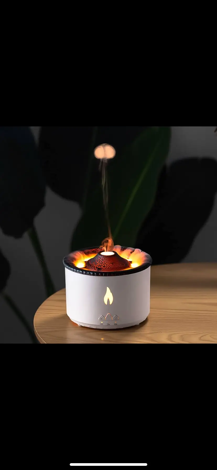 Vue alternative 4 - Diffuseur de volcan 