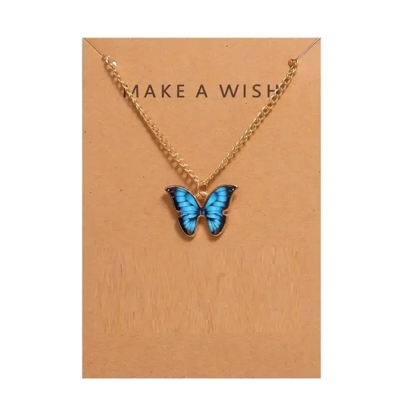 Vue alternative 1 - Collier papillon 