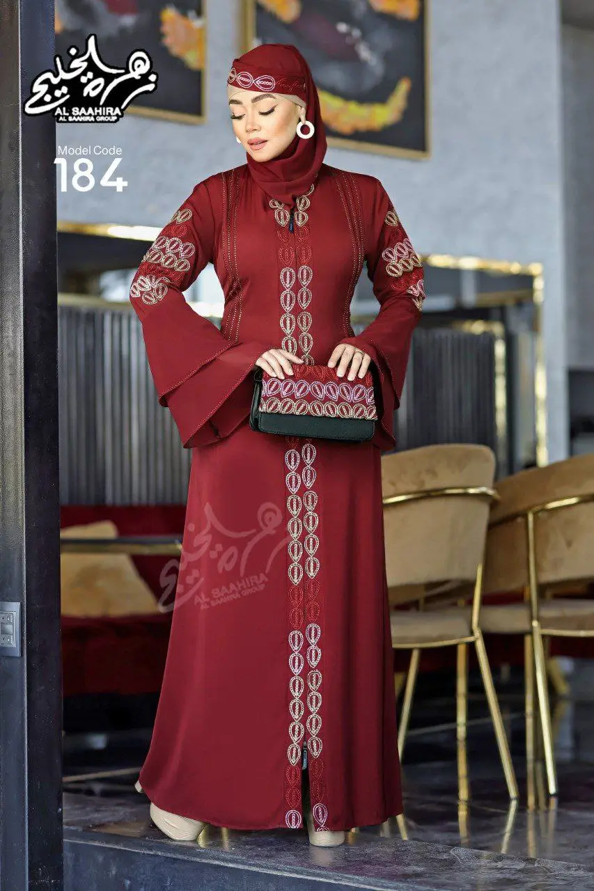 Vue alternative 1 - Abaya musulman original cotton ¹⁰⁰/