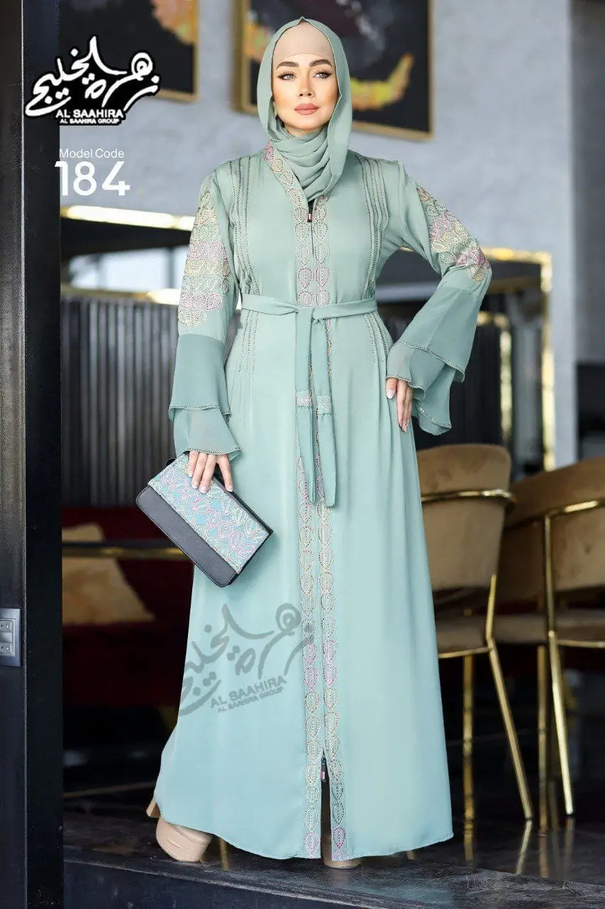 Vue alternative 3 - Abaya musulman original cotton ¹⁰⁰/