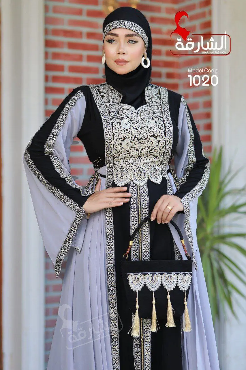 Vue alternative 4 - Abaya musulman original cotton ¹⁰⁰/