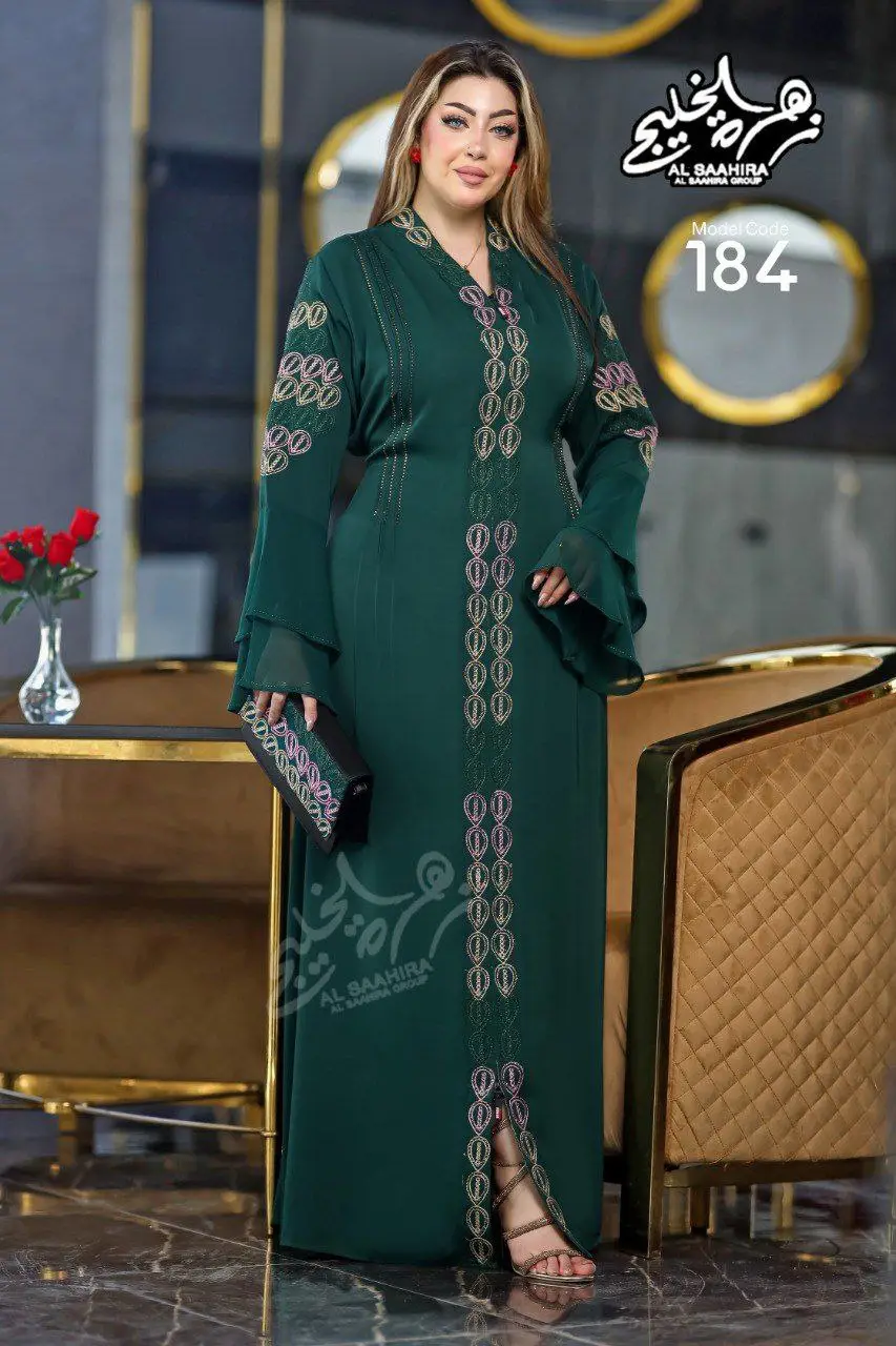 Vue alternative 7 - Abaya musulman original cotton ¹⁰⁰/